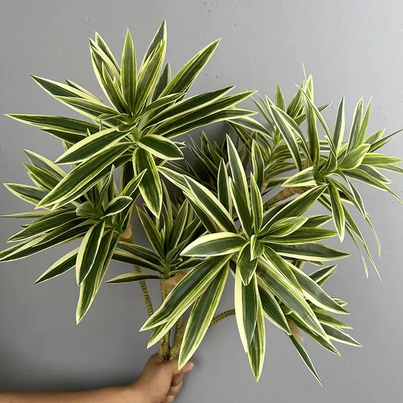 Snake Plant - 人工緑の植物熱帯ユリ竹花結婚式の装飾シミュレーションブラジル木材豊富な竹植物カフェ装飾
