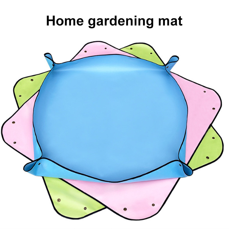Repotting Mat - 折りたたみ式ガーデニングマット,家庭用ガーデニング用品,植栽,植木鉢,再利用可能,移植マット,ガーデンアクセサリー,30cm-40cm