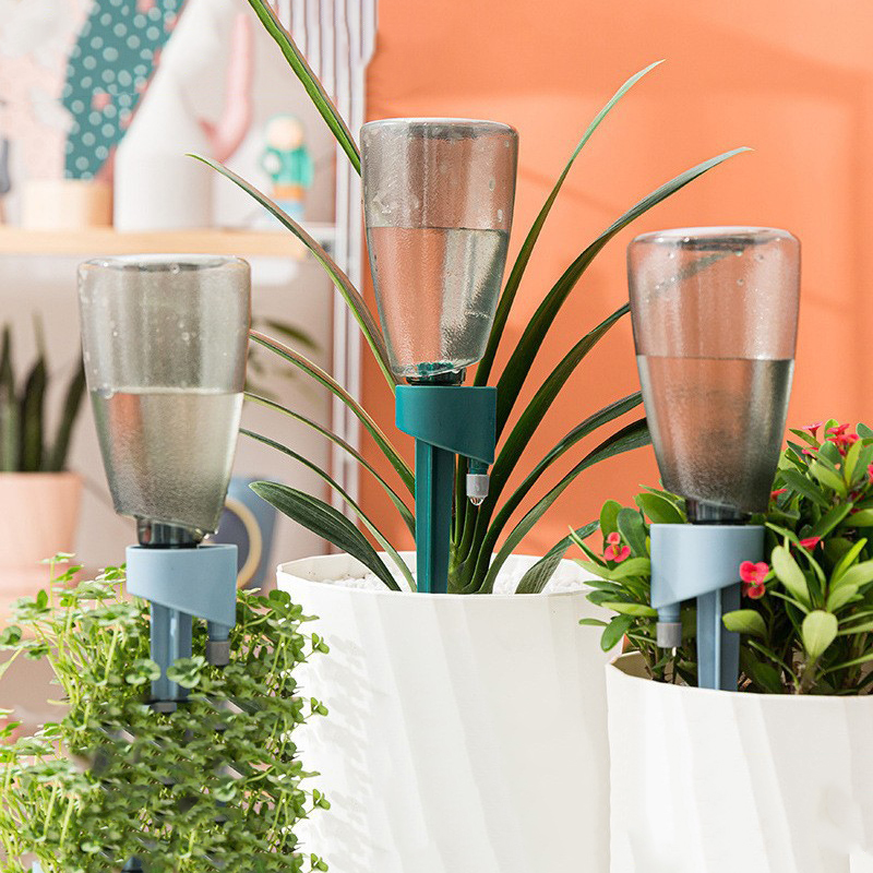 Terracotta Pot - 新しい自動花散水装置庭調整可能な速度滴下散水植木鉢多肉植物点滴灌漑装置
