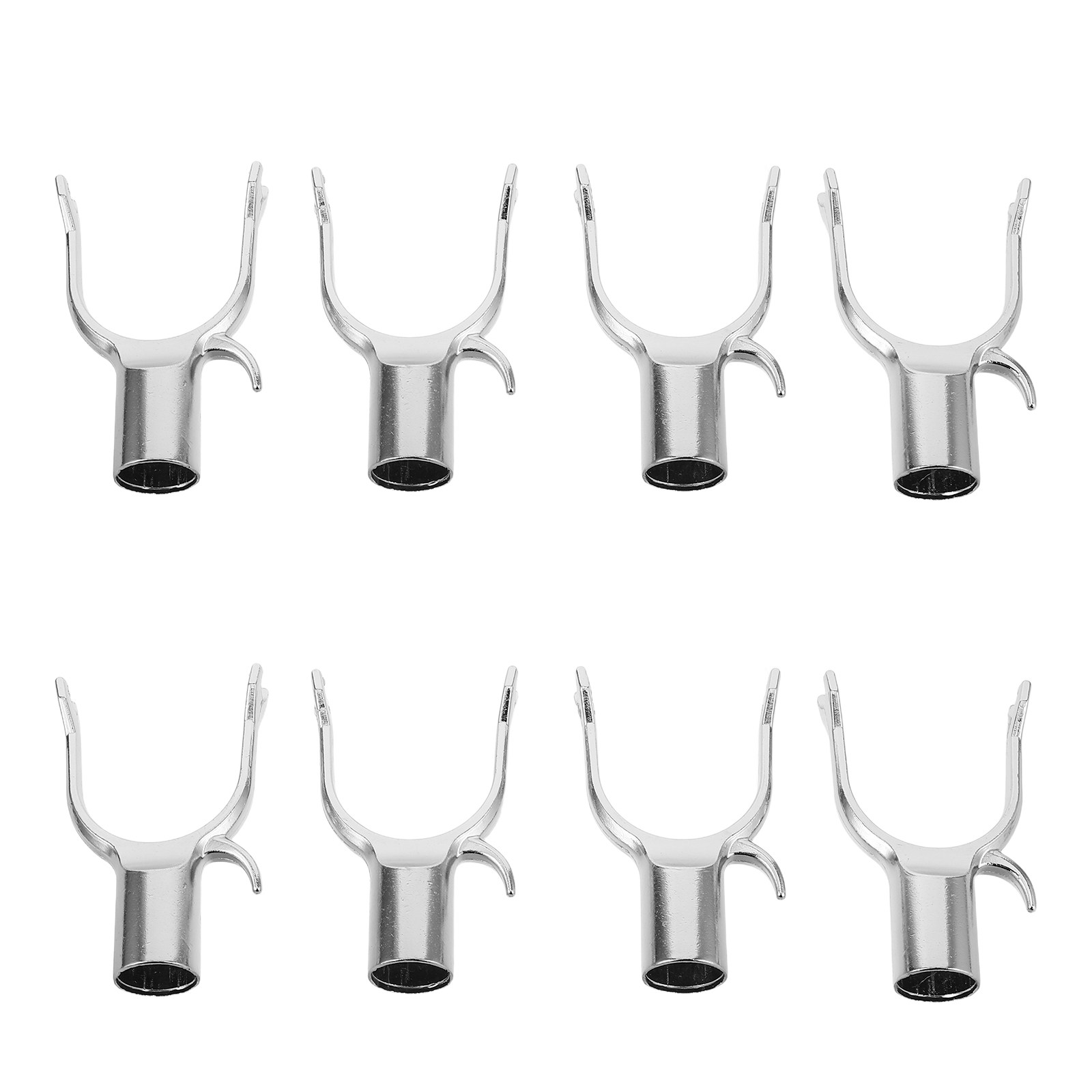8本セット U字型ガーデン支柱 金属製 交換用 直径9cm  - Plant Support Stake のレビューと価格