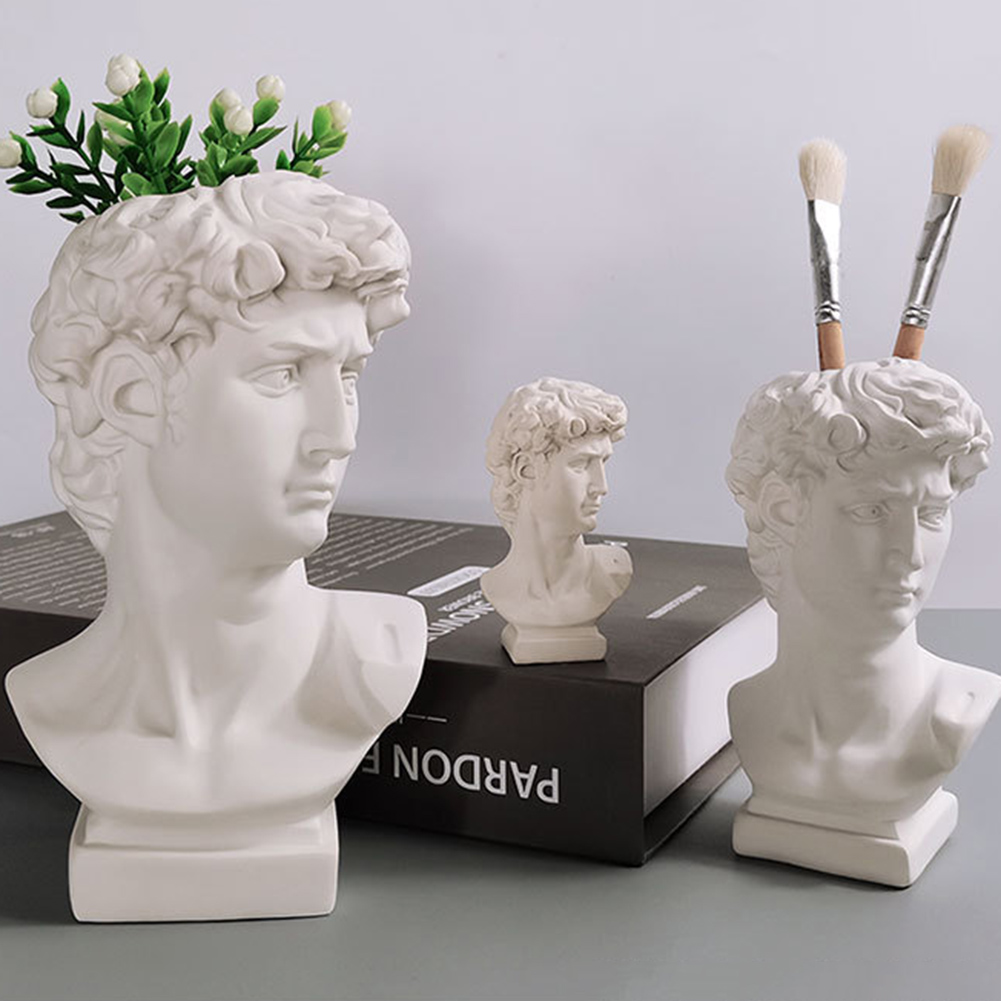 クリエイティブペンホルダーアートフラワーポット化粧ブラシ収納 - Terracotta Pot のレビューと価格