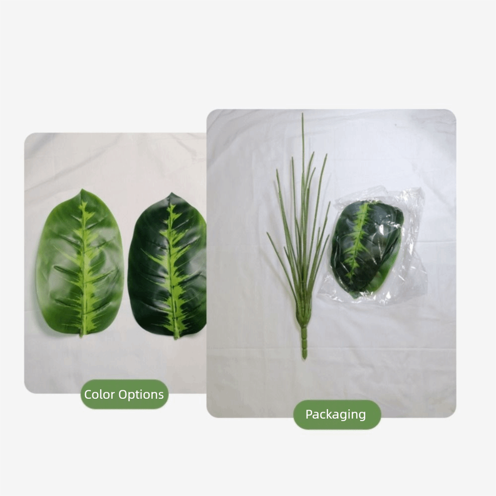 緑色のプラスチック製人工フィカスツリー 大型 23枚の葉 大 - Snake Plant のレビューと価格