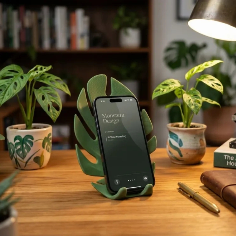 1 個 3D レリーフモンステラリーフフローイングフォンスタ - Monstera のレビューと価格